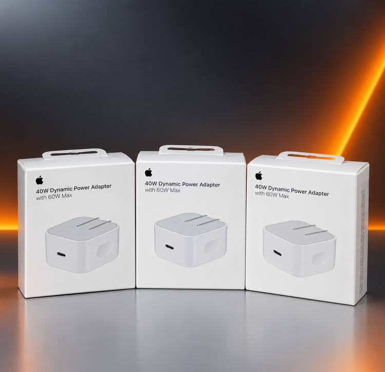 بستهبندی شارژر Apple Dynamic Power Adapter 40W 60W Max
